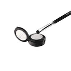 Curved Smudge Eyeshadow Brush, EIGSHOW Small Round Top Blending Eye Shadow with Synthetic Bristles for Smokey Cat Eye Makeup (E832)