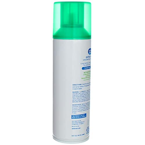 White Rain Aerosol Hairspray Unscented, Extra Hold 7 Oz, 3-Pack