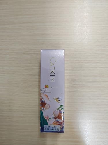 CATKIN Tinted Lip Balm Glitter Lip Stain Ultra Hydrating Lip Moistrurizer Chapstick with Vitamin E Nourishing For Cracked & Dry Lips 0.12 oz C15 Destiny - Wine Red