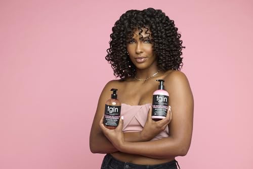tgin Rose Water Defining Mousse for Curly, Coily and Wavy Hair, Moisturizes and Defines Curls, 8 fl oz