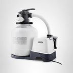 INTEX 2,650 GPH Krystal Clear Sand Filter Pump and Saltwater Pool Chlorine System for Above Ground Pools, Pool Cleaner System with Automatic Timer