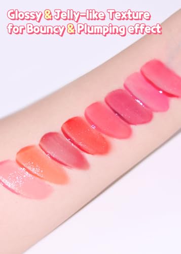 COLORGRAM Juicy Drop Tint 01 Berry Amazing | Juicy Lip Gloss, Glowing Lip Stain with Fruity Colors, Buildable & Blendable, Highly Pigmented