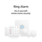 Ring Alarm 8-Piece Kit – Wireless Smart Home Security System | Expandable | Easy Setup | Mobile App Control | 24/7 Professional Monitoring | Alexa Compatible