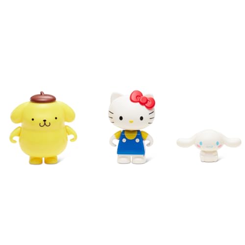 BLDR Hello Kitty and Friends, Hello Kitty’s Dream Cafe Building Set 0076 with Hello Kitty, Cinnamoroll, and Pompompurin Minifigures - Gift for Kids and Sanrio Fans Ages 8+