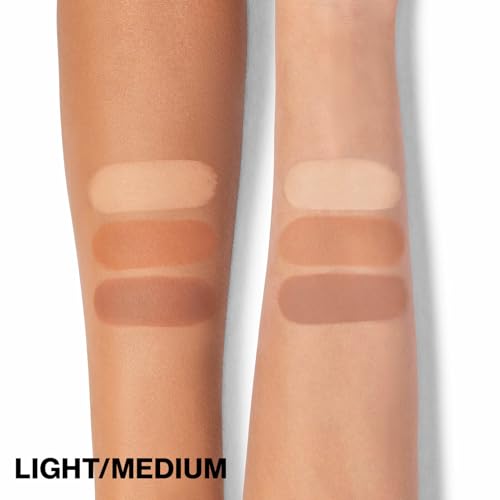Smashbox Step-By-Step Contour Kit | Buildable, Highlight, Shapes + Brush, 0.4 oz.