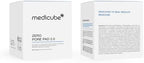 Medicube Zero Pore Pads 2.0, Dual-Textured Facial Toner Pads for Exfoliation and Pore Care with 4.5% AHA Lactic Acid & 0.45% BHA Salicylic Acid, Ideal for All Skin Types, Korean Skin Care (70 Pads)