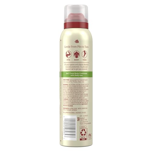 Old Spice Whole Body Deodorant for Men, Total Body Deodorant, Fiji Scent, Aluminum Free Deodorant Spray for 24/7 Freshness // Dermatologist Tested Whole Body Deodorant, 3.5 oz