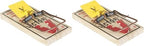 Victor M205 Easy Set Plastic Pedal Sustainably Sourced FSC Wood Humane Snap Rat Trap (Pack of 3)