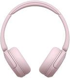 Sony WH-CH520 Wireless Headphones Bluetooth On-Ear Headset with Microphone and up to 50 Hours Battery Life with Quick Charging, Pink