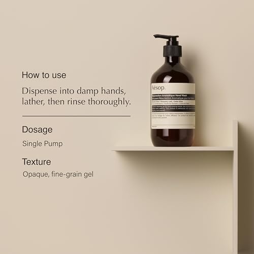Aesop Reverence and Resurrection Aromatique Hand Wash Set | Gently Cleanses, Exfoliates, and Leaves Hands Smooth, Purified, and Refreshed | 16.9 Oz