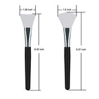 4 Pcs Silicone Face Mask Brush Applicator for Facial Mud, Clay Mask, DIY, Modeling Mask, Body Lotion, and BB CC Cream
