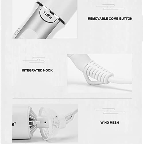 2 in 1 Hair Dryer Brush, Negative Ion Anti-frizz Hot Air Brush Blower, Professional Electric Household Hair Curling Comb, Protable Hair Dryer Comb Machine