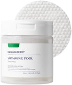 Swimming Pool Toner Pads - Dual-Textured Facial Toner Pads for Pore Care and Gentle Exfoliation | Boosted Hydration with Hyaluronic Acid | Korean Toner Pads for Face (70 Pads)