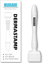 Dermastamp for Hair & Beard Micro-exfoliating Tool for Women and Men