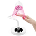 MEKK Gooseneck UV Nail Lamp 30W UV Light for Nails with Sensor Mini UV Light for Gel Nails Polish Cordless UV Nail Lamp Flash Cure Gel Nail Lamp with Three Timers UV Nail Light for Gel X Lamp