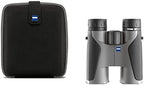 ZEISS Terra ED Binoculars 10x42 Waterproof, and Fast Focusing with Coated Glass for Optimal Clarity in All Weather Conditions for Bird Watching, Hunting, Sightseeing, Grey