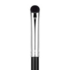 Curved Smudge Eyeshadow Brush, EIGSHOW Small Round Top Blending Eye Shadow with Synthetic Bristles for Smokey Cat Eye Makeup (E832)