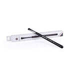 Curved Smudge Eyeshadow Brush, EIGSHOW Small Round Top Blending Eye Shadow with Synthetic Bristles for Smokey Cat Eye Makeup (E832)