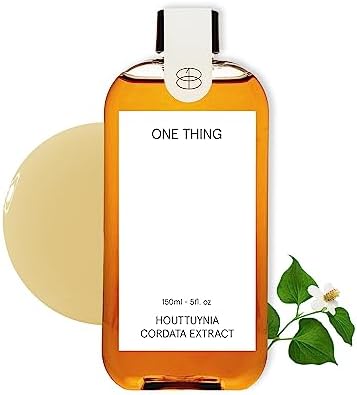 ONE THING Houttuynia Cordata Heartleaf Extract Toner 5.07 Fl Oz | Soothing Calming Hydrating Purifying Daily Facial Extracto, Oily Acne Prone Skin, Redness Irritation Relief | Vegan Korean Skin Care