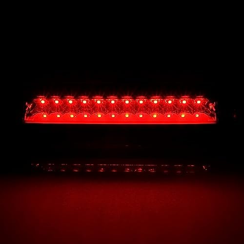 OQHAIR 3rd Third Brake Light 1x Red Lens LED Third 3RD Brake Light Stop Parking Lamp For Mercury Mountaineer 2002-2010