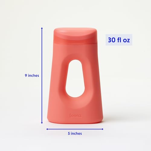 Loona Premium Female Urinal - Quiet, No Splash Design for Women - Ideal for Bedside, Travel, and Outdoor Use - Coral Dream - HSA/FSA Eligible