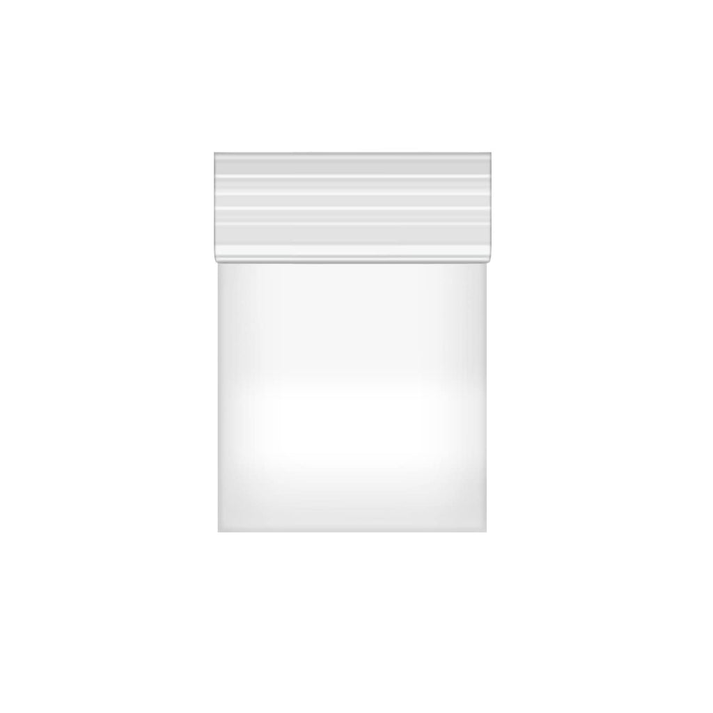Fessary 2" x 2" Clear Small Plastic Bags for Pills 2 Mil Thick 150 PCS Mini Zipper Storage Bags for Jewelry, Necklace, Coins