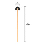 Zenport Hoe J6-208 with 53-Inch Wood Handle, Steel