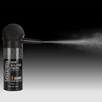 gowwim Hair Thickening Fibers 2-in-1 Kit Keratin Building Fibers, Spray Applicator & Hold Spray - Instantly Volumize Sparse Areas (Light brown)