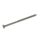 Grip-Rite PTN4S5 PG10 Polymer Coated #10 x 4 Coarse Thread Deck Screw, Gray, 5lb Box