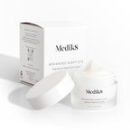 Medik8 Advanced Night Eye - Multi Peptide and Caffiene Eye Cream - Overnight Eye Cream for Smoothing Wrinkles and Dark Circles - 0.5 oz