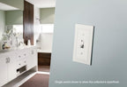 Franklin Brass Classic Architecture (3-Pack) Outlet Covers Pure White 1-Gang Wall Plate Single Duplex Switch Plates Electrical Guard W35242V-PW-C
