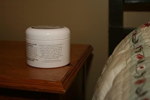 Handmade Magnesium Lotion with All Organic Oils - 275 mg/TSP - Zechstein Seabed Magnesium Minerals (Unscented)