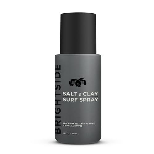 Salt & Clay Surf Spray - Hair Texturizing & Volumizing Spray - Salt & Clay, Silica, Witch Hazel, & Green Tea Blend - Beach Style Hair - For All Hair Types - Natural Ingredients (6oz)
