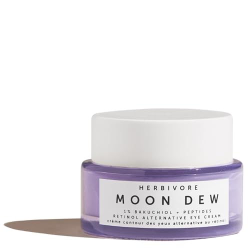 HERBIVORE Bakuchiol Retinol Alternative - Bakuchiol + Peptides, Smooths Skin, Reduces Fine Lines, Wrinkles & Puffiness, Plant-based, Vegan, Cruelty-free