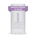 Native Whole Body Deodorant Stick Contains Naturally Derived Ingredients, Deodorant for Men and Women | 72 Hour Odor Protection, Aluminum Free with Coconut Oil and Shea Butter | Lilac & Tea