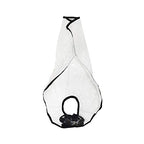 Betty Dain Hair Funnel For Upright Position Washing/Shampooing, Comfortable Alternative for Elderly, Handicapped, or Individuals With Neck Problems, Diverts Water into Bowl or Sink