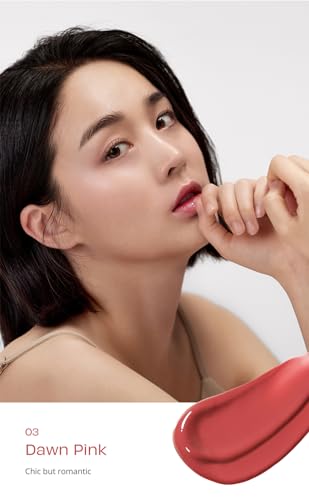 Glowy Ampoule Tint, Water-based Glowy Lip Stain (Dawn Pink)