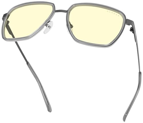 GUNNAR Gaming Glasses - ClixGaming Goggles Amber Lens - Blue Light Blocking Relieve Dry Eye