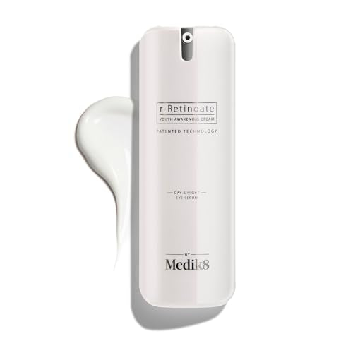 Medik8 R-Retinoate Day & Night Eye Serum - Hydrating, Plumping Vitamin A Undereye Serum - Reduces Fine Lines, Wrinkles, Dark Circles - 0.5 oz