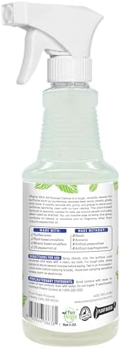 Mighty Mint All-Purpose Cleaner, Non-Toxic Spray for Home, Kitchen, Bathroom, Natural Peppermint Scent, 16oz