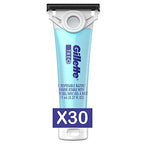 Gillette TREO Razor - Disposable Razors With Built-in Shave Gel, Great for Caregivers (Pack of 30)