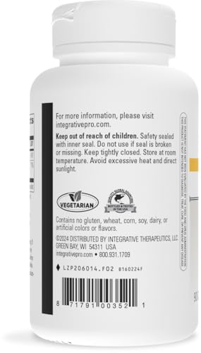 Integrative Therapeutics Tri-Magnesium - Supports Cellular Energy & Energy Metabolism* - Magnesium Supplement for Heart & Nerve Health Support* - Dairy-Free & Gluten-Free - 90 Capsules (90 Servings)