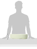Briggs Healthcare Vinyl Cushion Toilet Seat, 4"