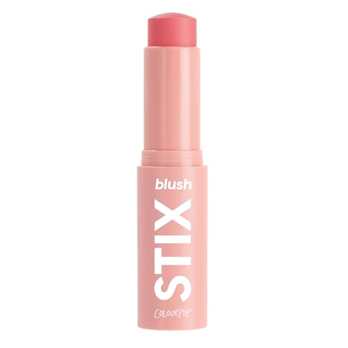 ColourPop Blush Stix - Cream Blush Stick with a Blendable, Hydrating Formula and Natural, Skin-Like Finish - Buildable Cream Blush for Cheeks, Eyes & Lips - Mini Me (0.28 oz)