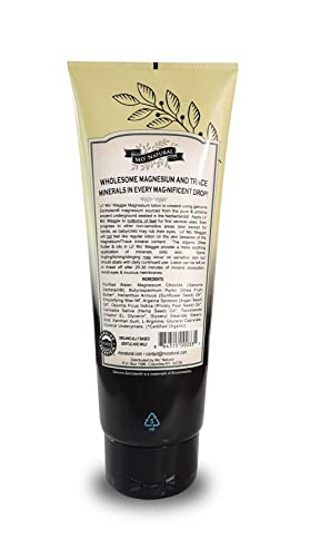 Mo' Natural Lil' Mo’ Maggie Transdermal Magnesium Lotion for Kids | Zechstein Magnesium | Organic Opulent Oils & Shea Butter 8 fl oz