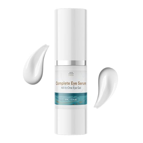 Sun Coast Sciences - Complete Eye Serum by Dr. Mark Rosenberg for Wrinkle Reduction, Dark Spot Fading, and Under-Eye Bags Treatment (Pack of 6)