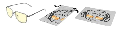 GUNNAR Gaming Glasses - ClixGaming Goggles Amber Lens - Blue Light Blocking Relieve Dry Eye