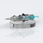 STIGMA Aquamarine Knight Tattoo Cartridges #12(5RL) 20Pcs Standard Disposable Tattoo Needle Cartridges with Membrane Round Liner EN02B-20-1205RL
