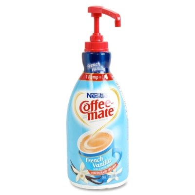 Nestle Coffee mate French Vanilla Non-Dairy Creamer Pump, 50.7 oz, 2-Pack