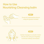 BANILA CO Clean it Zero Nourishing Cleansing Balm | Korean Makeup Remover for Dry Skin | Vegan | Cleansing Oil, Facial Cleanser Made with Ginseng Root & Soybean Peptide (100ml / 3.38 fl. oz)